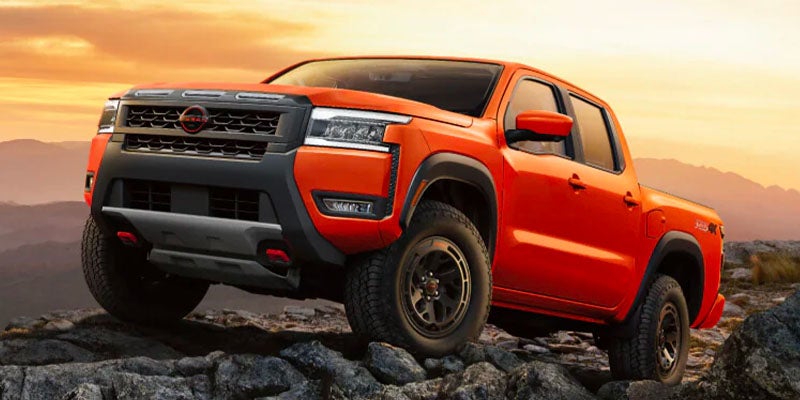 2025 Orange Nissan Frontier®