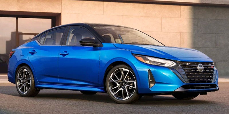 Blue 2025 Nissan Sentra