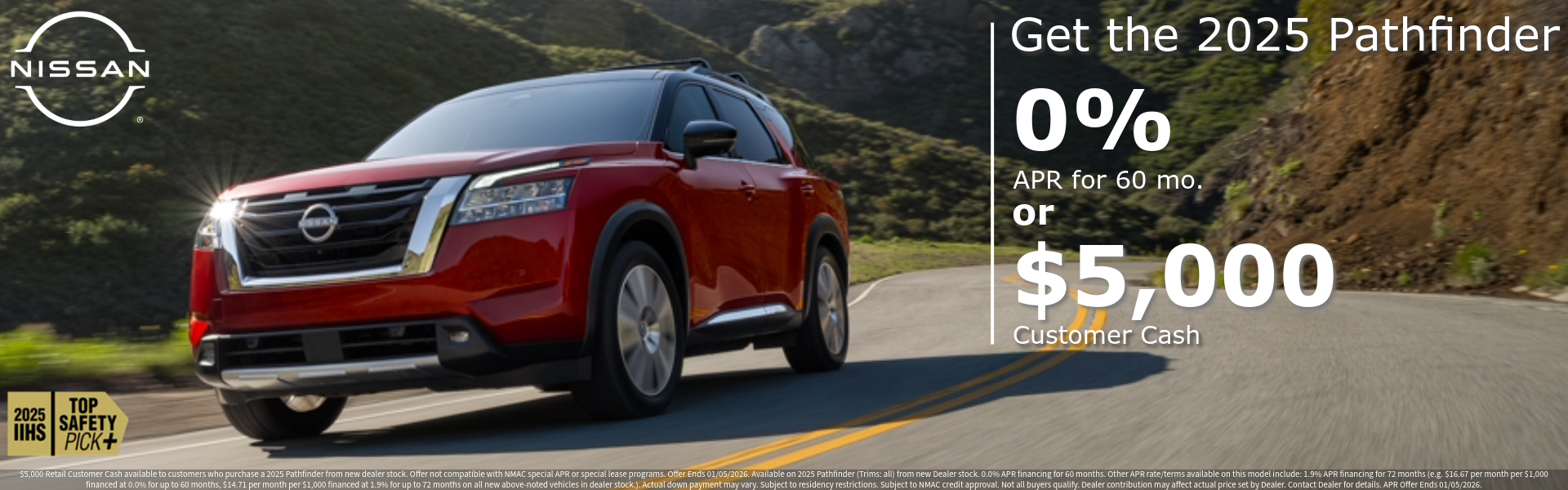 Save big on Pathfinders!